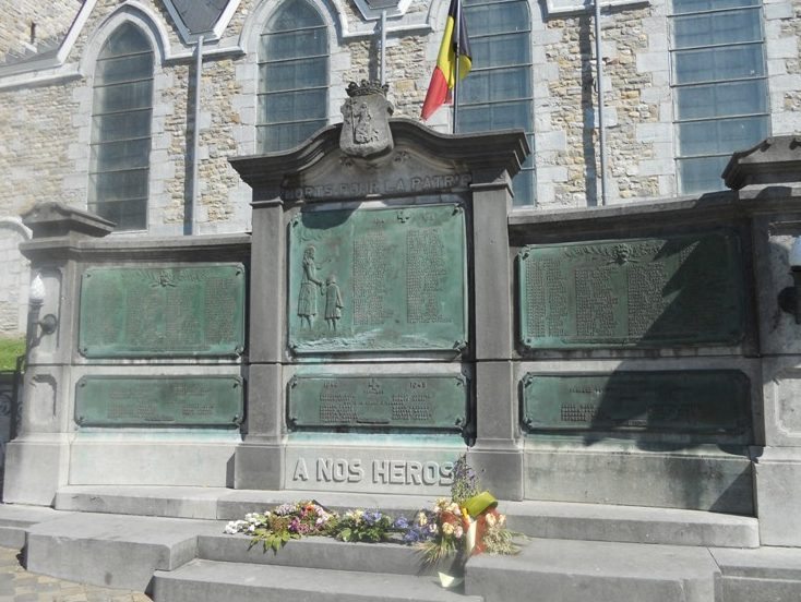 Муниципалитет Herve. Военный мемориал обеих войн. 