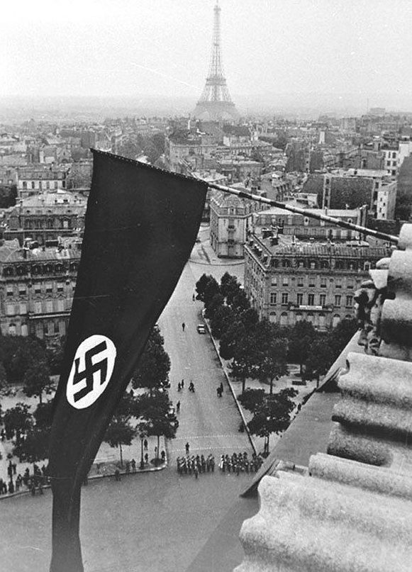 Париж с высоты. Осень 1940 г.