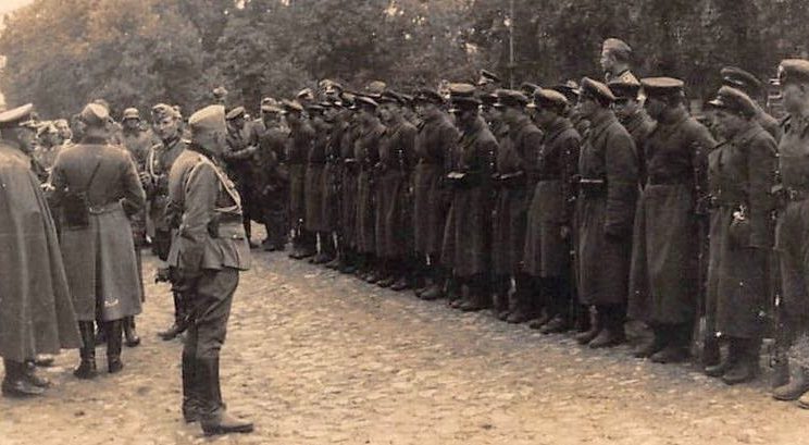 Церемония вывода немецких войск. Брест. 22 сентября 1939 г.