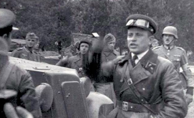 Советские и немецкие солдаты в Перемышле. Сентябрь 1939 г.