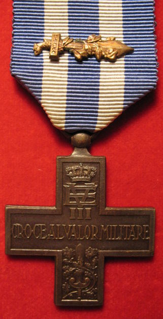 Крест «За военные заслуги» Королевства Италии до 1941 г. 