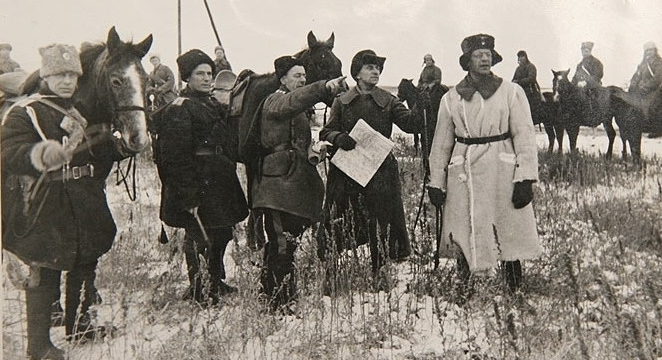 Казаки в степях Украины. 1943 г.