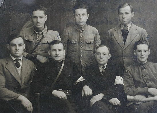 Белорусские полицаи. 1943 г.