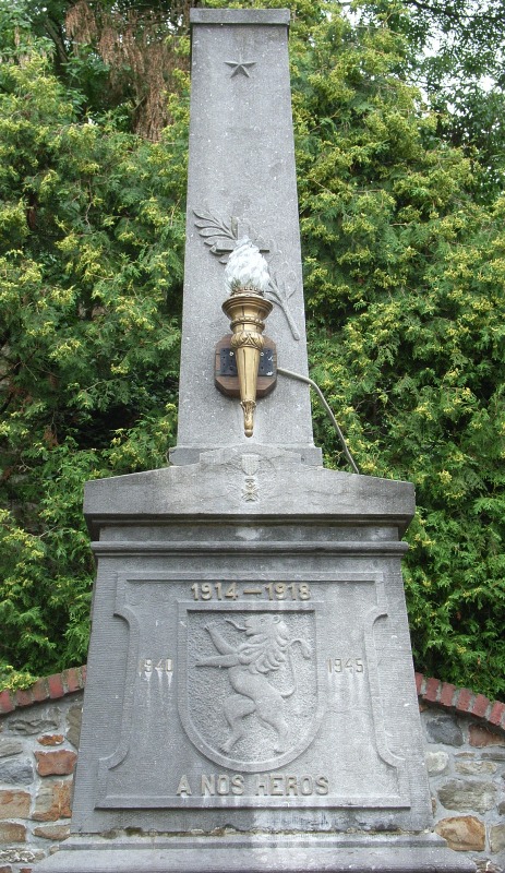 Муниципалитет Dalhem. Памятник жертвам обеих войн.