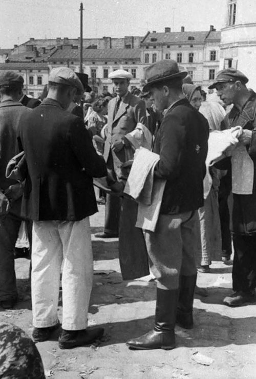 Блошиный рынок. Июль 1943 г.