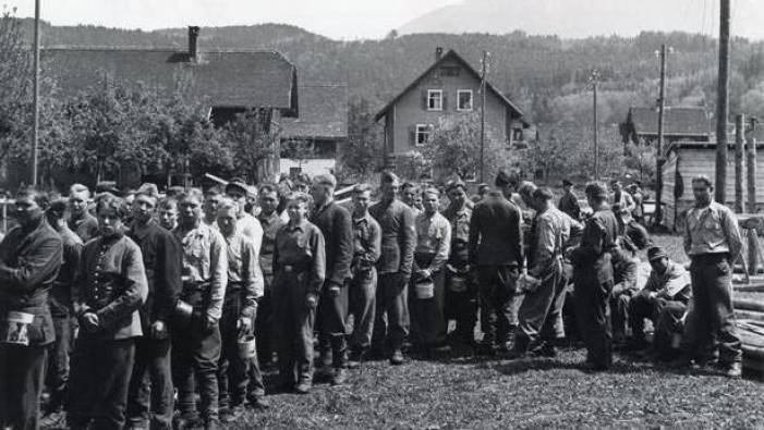 Остатки дивизии «Руссланд». Лихтенштейн, апрель 1945 г. 