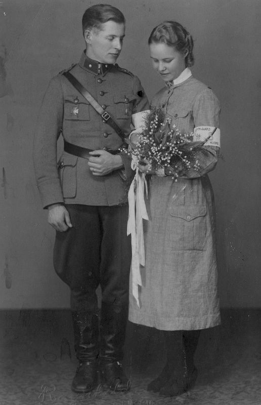 Бракосочетание девушки из «Лотты». 1944 г.