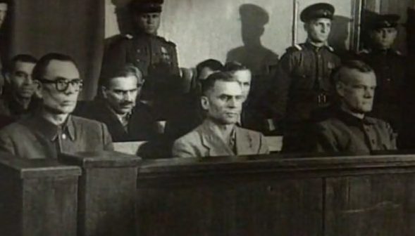 Суд над генералом Власовым и его соратниками. Июль 1946 г. 