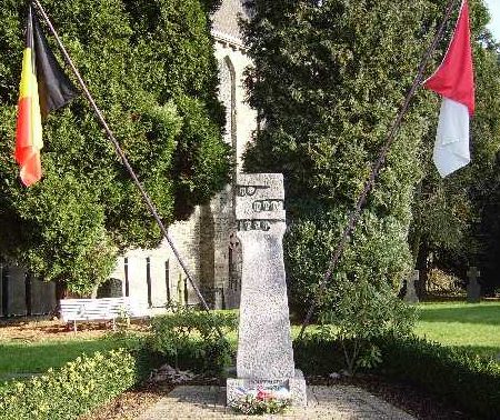 Муниципалитет Houffalize. Памятник гражданским жертвам во время боев в Арденнах.