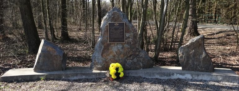Муниципалитет Soy. Памятник воинам 1-го батальона 517-го парашютного пехотного полка погибших во Вторую мировую войну. 