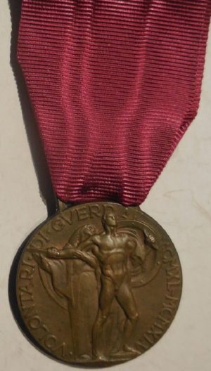 Аверс и реверс медали «За заслуги волонтеров в войне 1940-45».