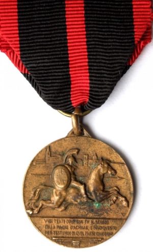 Памятные медали 24-й стрелковой дивизии.