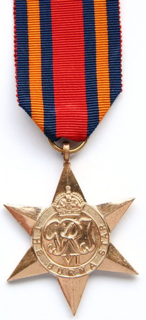 Медаль «Звезда Бирмы».