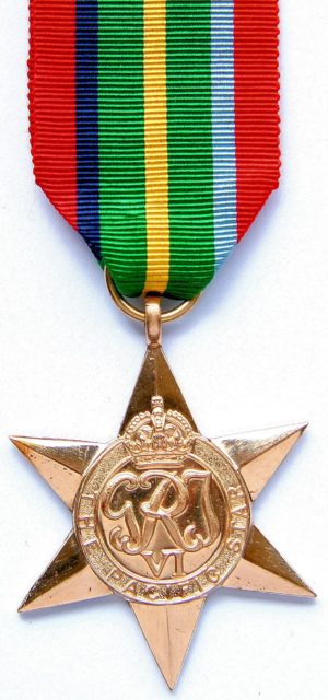 Медаль «Тихоокеанская звезда».