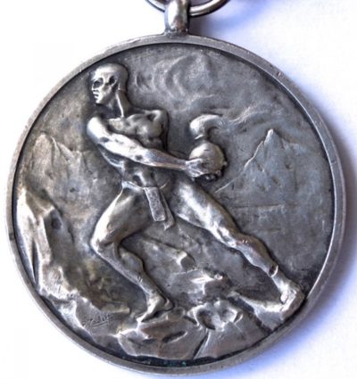 Аверс и реверс памятной серебряной медали бригады «Granatieri di Sardegn».