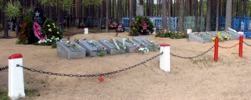 п. Кузьминское Выборгского р-на. Воинское кладбище, где в братских могилах захоронено 1 312 советских воинов. 