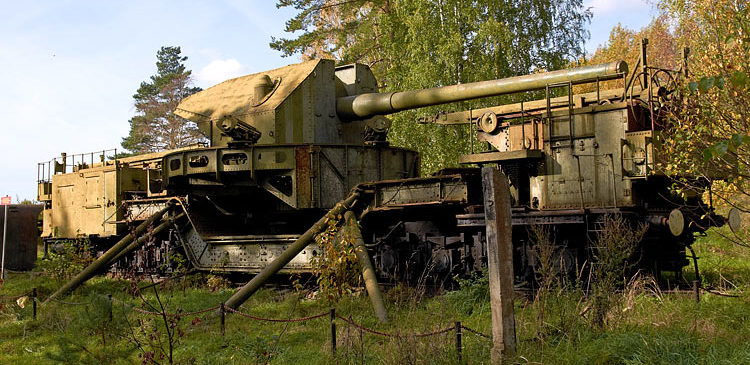180-мм ж/д установка ТМ-1-180.