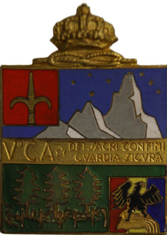 Памятный знак V армейского корпуса «Триест». 