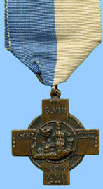 Аверс и реверс памятного креста VI армейского корпуса. 