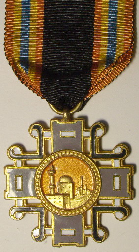 Аверс и реверс памятного креста Балканского восточного судоходного корпуса.