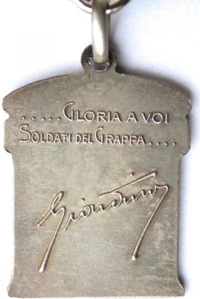 Аверс и реверс серебряной памятной медали 4-й армии.