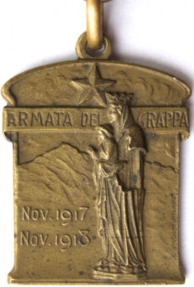 Аверс и реверс бронзовой памятной медали 4-й армии.