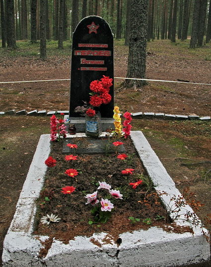 п. Тарасово Выборгского р-на. Братская могила советских воинов.