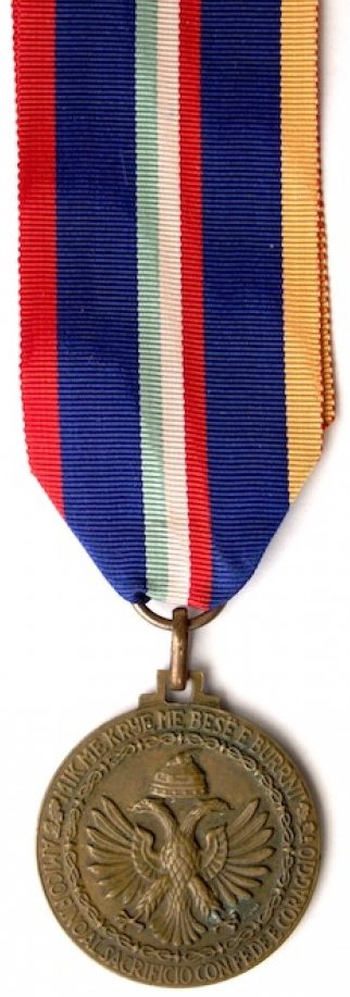 Аверс и реверс памятной медали 9-й армии.