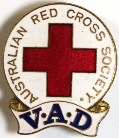 Знаки Австралийского Красного Креста.