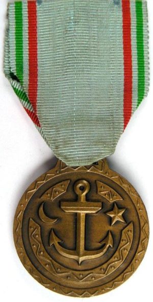 Аверс и реверс медали заслуг Французской Чёрной Африки.