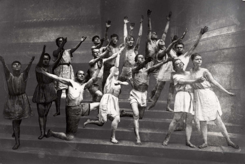 Театральная постановка общества «Долой стыд». 1925 г.