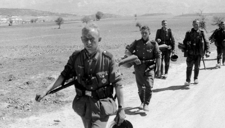 Немецкие войска в Греции. Апрель, 1941 г. 