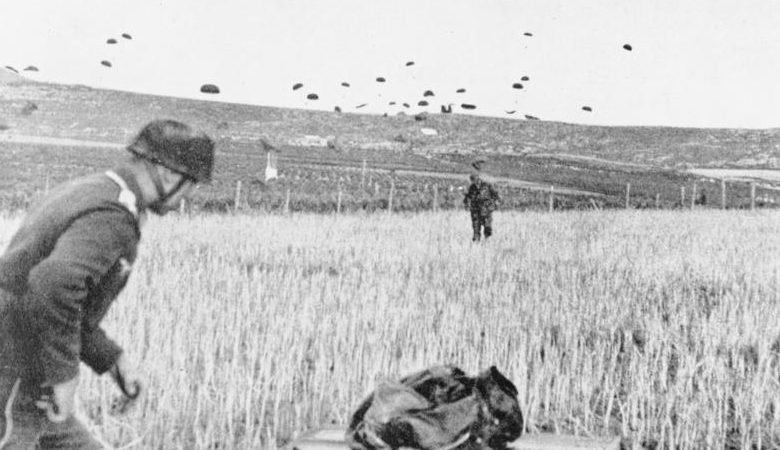 Выброска немецкого десанта на Крит. Май, 1941 г.