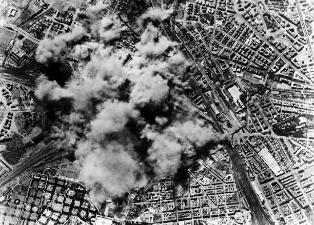 Бомбардировка Рима союзниками. Июнь 1943 г.