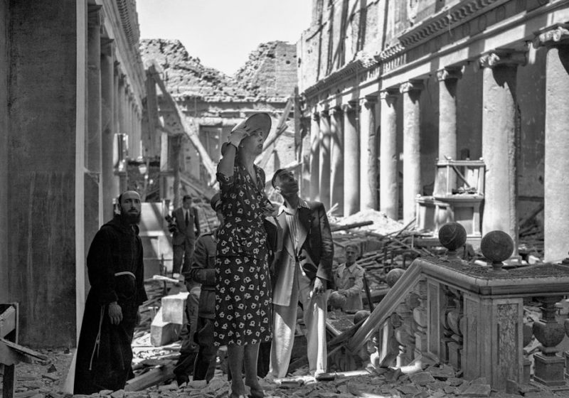 Последствия бомбардировки в районе San Lorenzo. Июнь 1943 г.