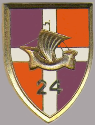 Знаки 24-го пехотного полка.