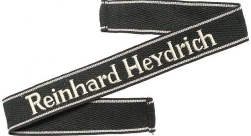 Манжетная лента 11-го полка «Reinhard Heydrich» дивизии СС «Nord».