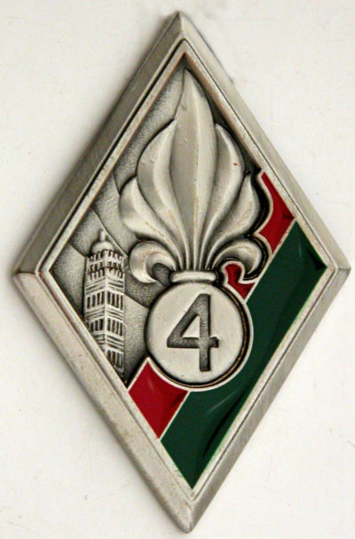 Знак 4-го иностранного полка.