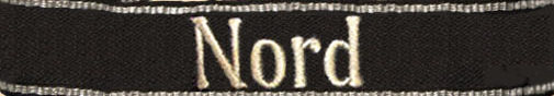 Манжетная лента 6-я горной дивизии СС «Nord».