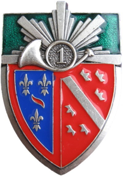 Знак 1-го егерского полка.