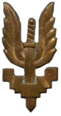  Знаки 1-го парашютно-десантного батальона коммандос.