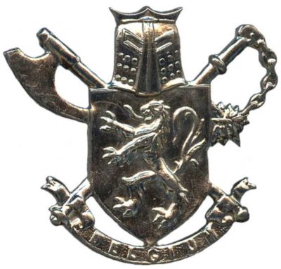 Знак 3-го парашютно-десантного батальона коммандос.