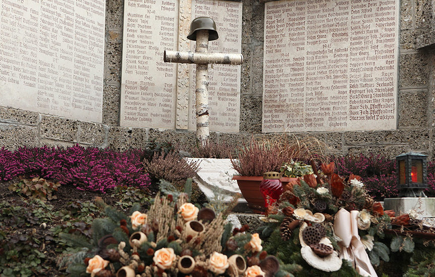 г. Ангер. Мемориал павшим немецким солдатам во время Второй мировой войны.