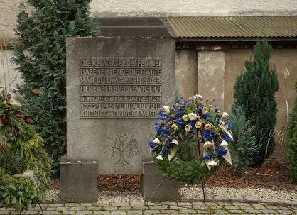 г. Бамберг. Памятник в честь еврейских жителей, погибших в Холокосте. 