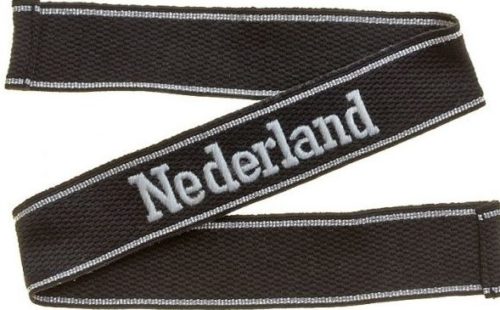 Манжетные ленты 23-й добровольческой панцергренадерской дивизии СС «Nederland» (1-я голландская). 