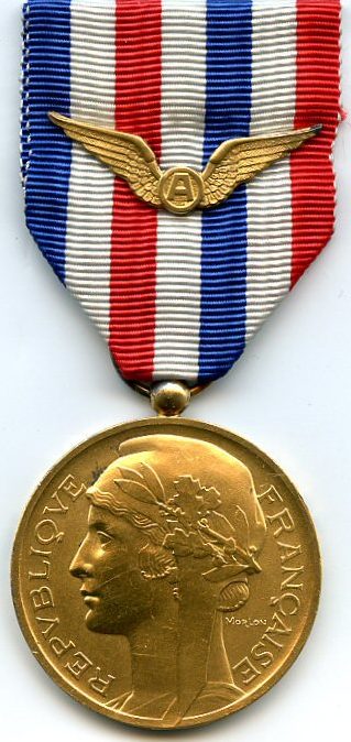 Золотая медаль авиации.