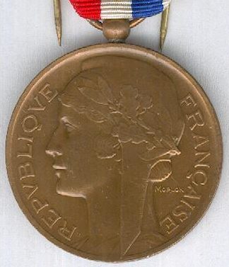 Бронзовая медаль авиации.
