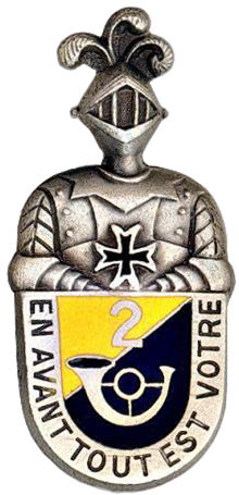 Знак 2-го Африканского егерского полка. 