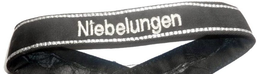 Манжетная лента 38-ой гренадерской дивизии СС «Nibelungen».
