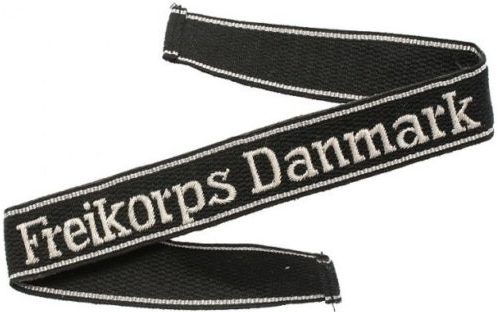 Манжетная лента добровольческого корпуса СС «Danmark» (1-й датский). 